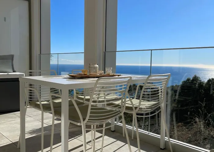 De Luxe Village Vue Avec Piscine Appartamento Èze